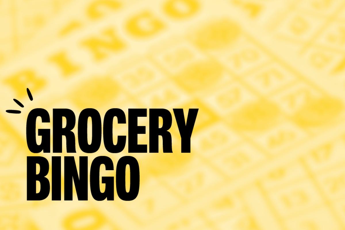 Grocery Bingo