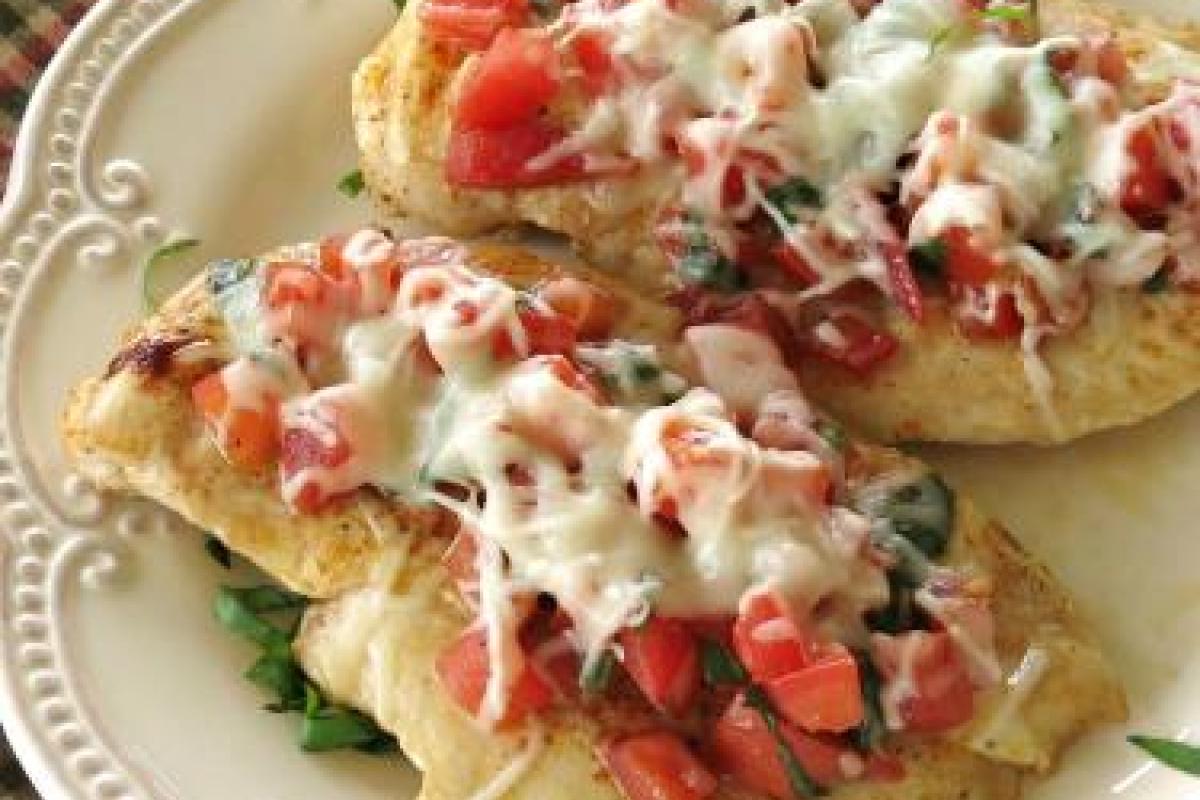 Chicken Crostini Melts