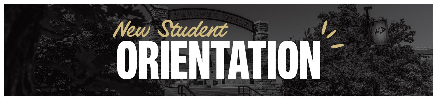 New Student Orientation