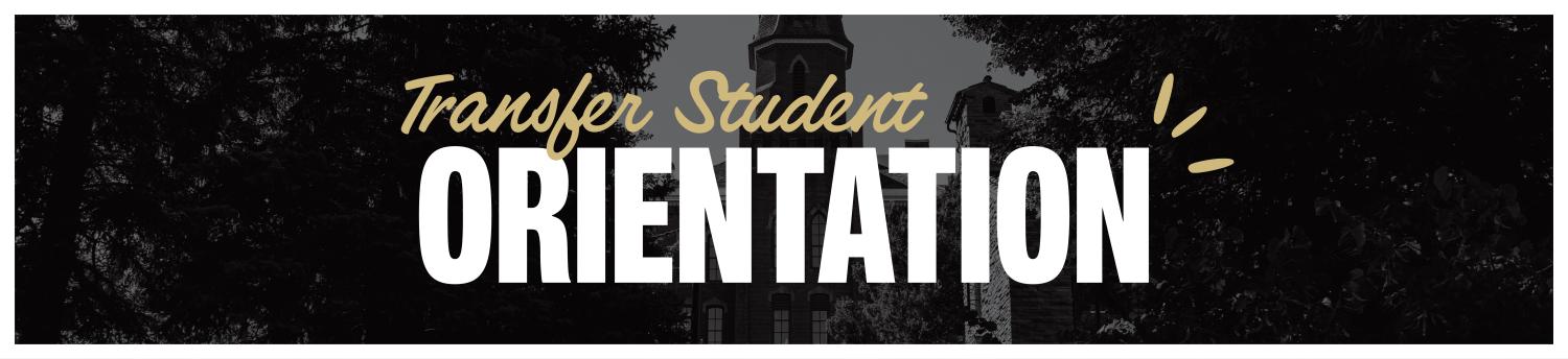 Transfer Student Orientation