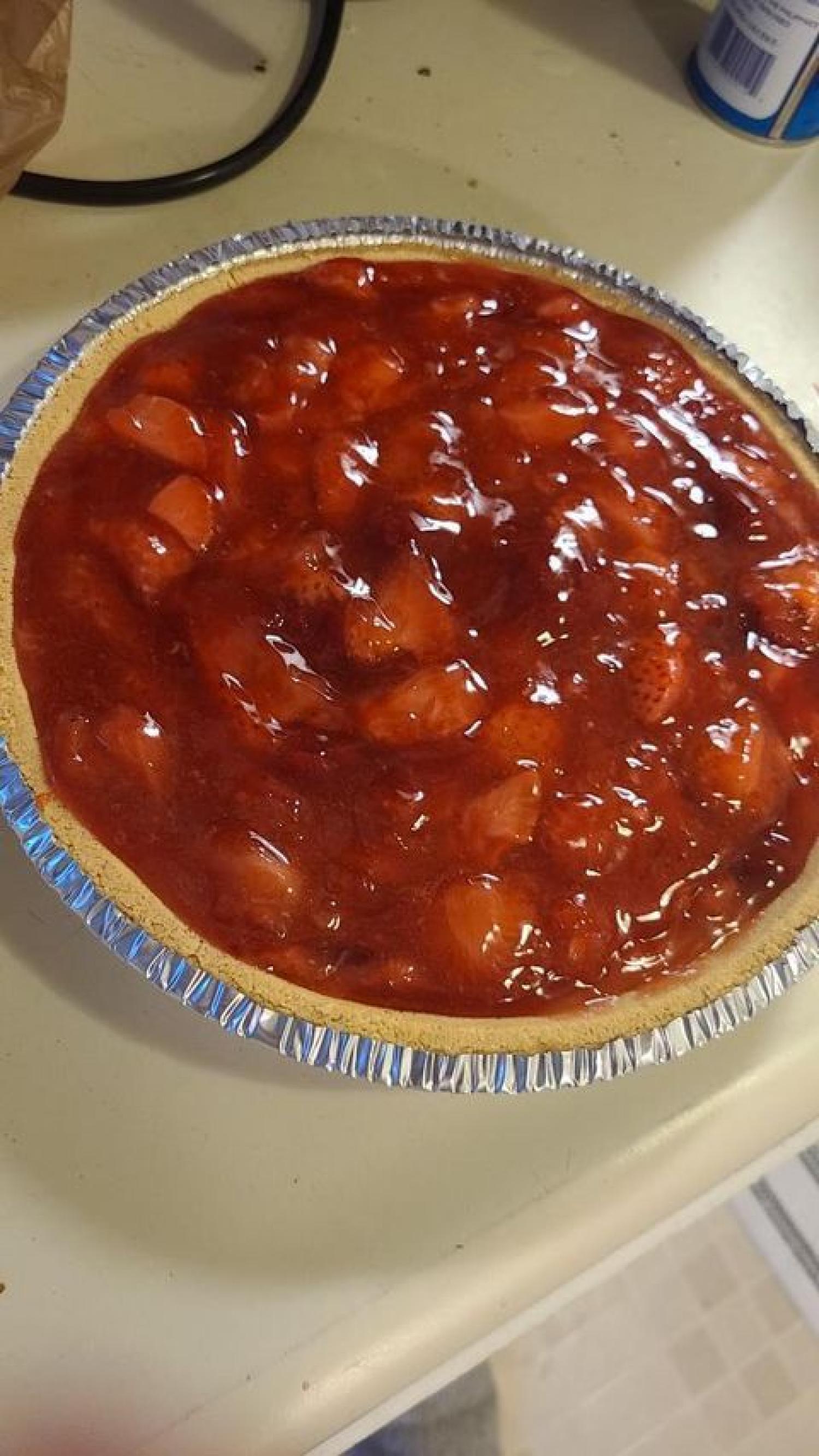 Strawberry pie