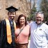 Family with their graduate