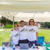 Students working at move in