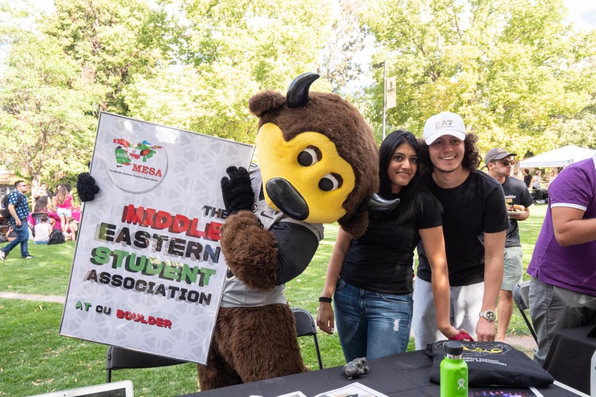 Students at the CU Unity Fest