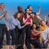 Actors on stage