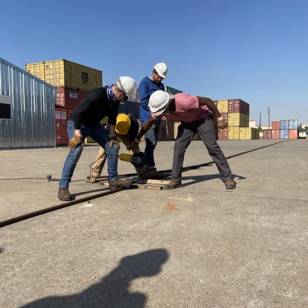 Measuring the cable needed