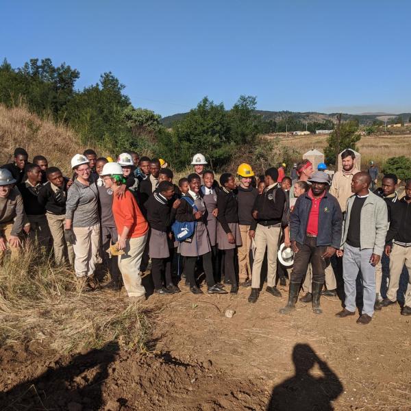 Group photo of entire community