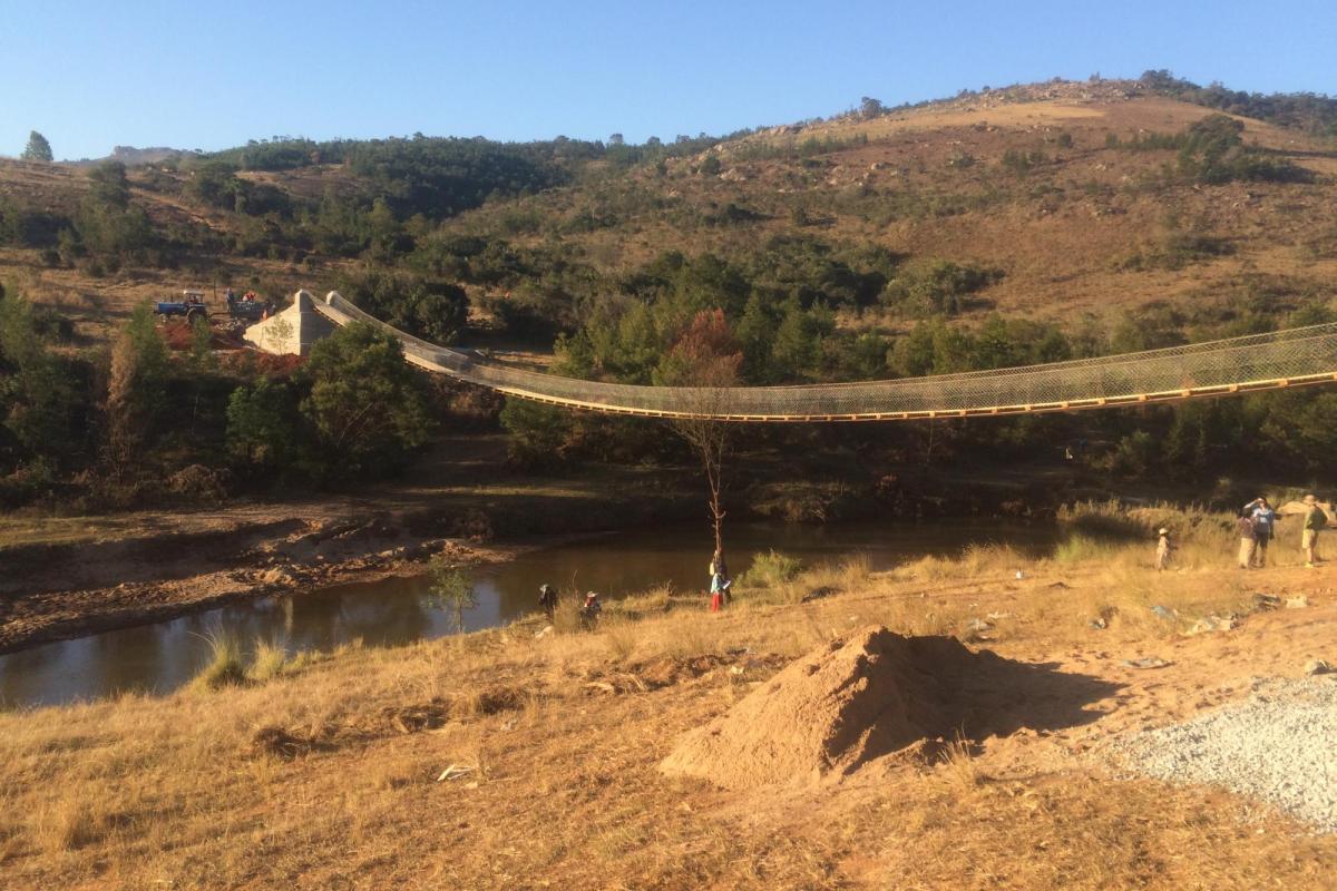 2017 Bridge - low bridge over large river