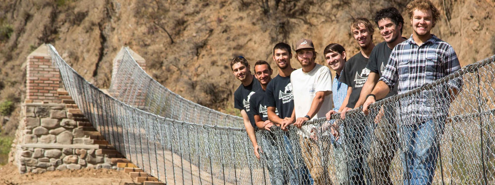 2013 bridge - All members standing on bridge