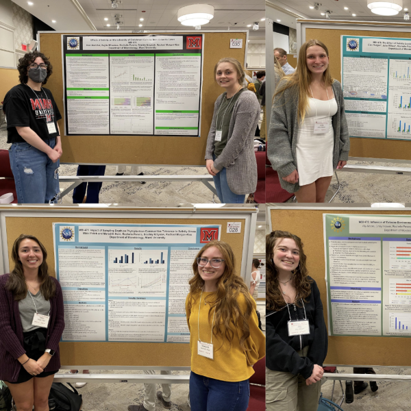 students and posters