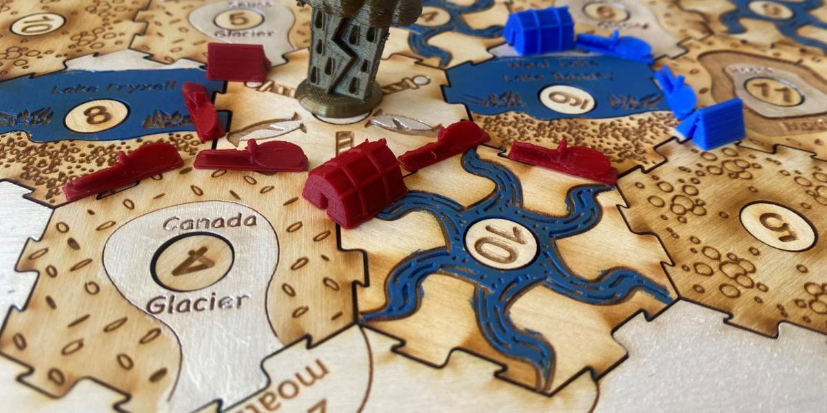 Catan inspired board game