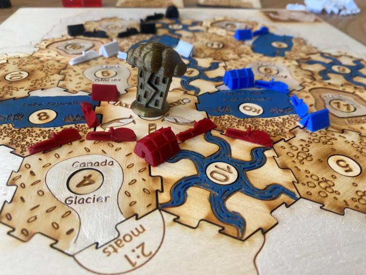 Game based on Settlers of Catan