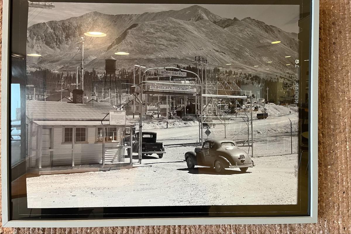 An old photograph of the Climax High Altitude Observatory