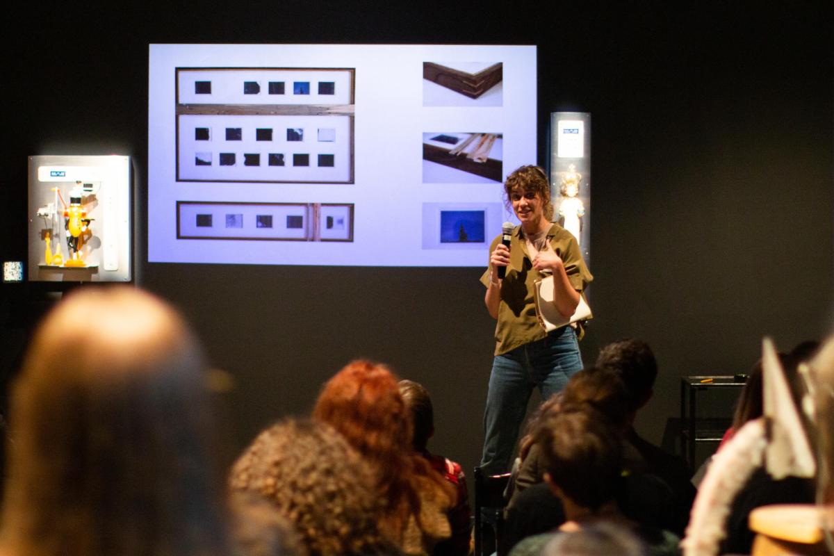 Beth Johnston speaks at CASE opening event