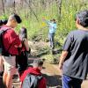 Participants in the Cal-Wood restoration project