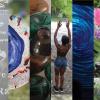 art and science images collage
