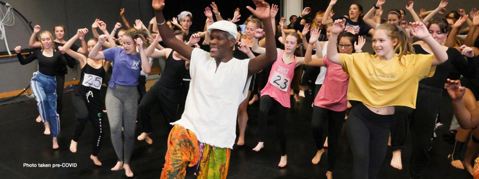 youth dancing