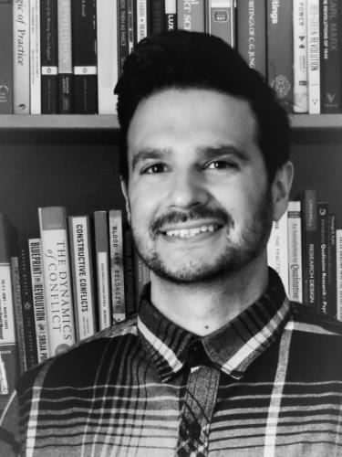 michael english black and white photo
