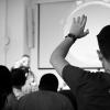 raising hand
