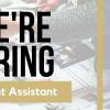 We're hiring graphic
