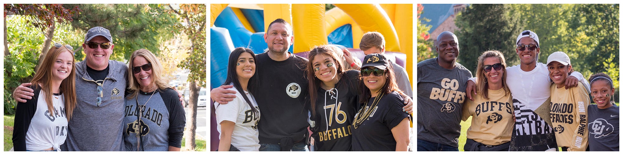 Three Buff families