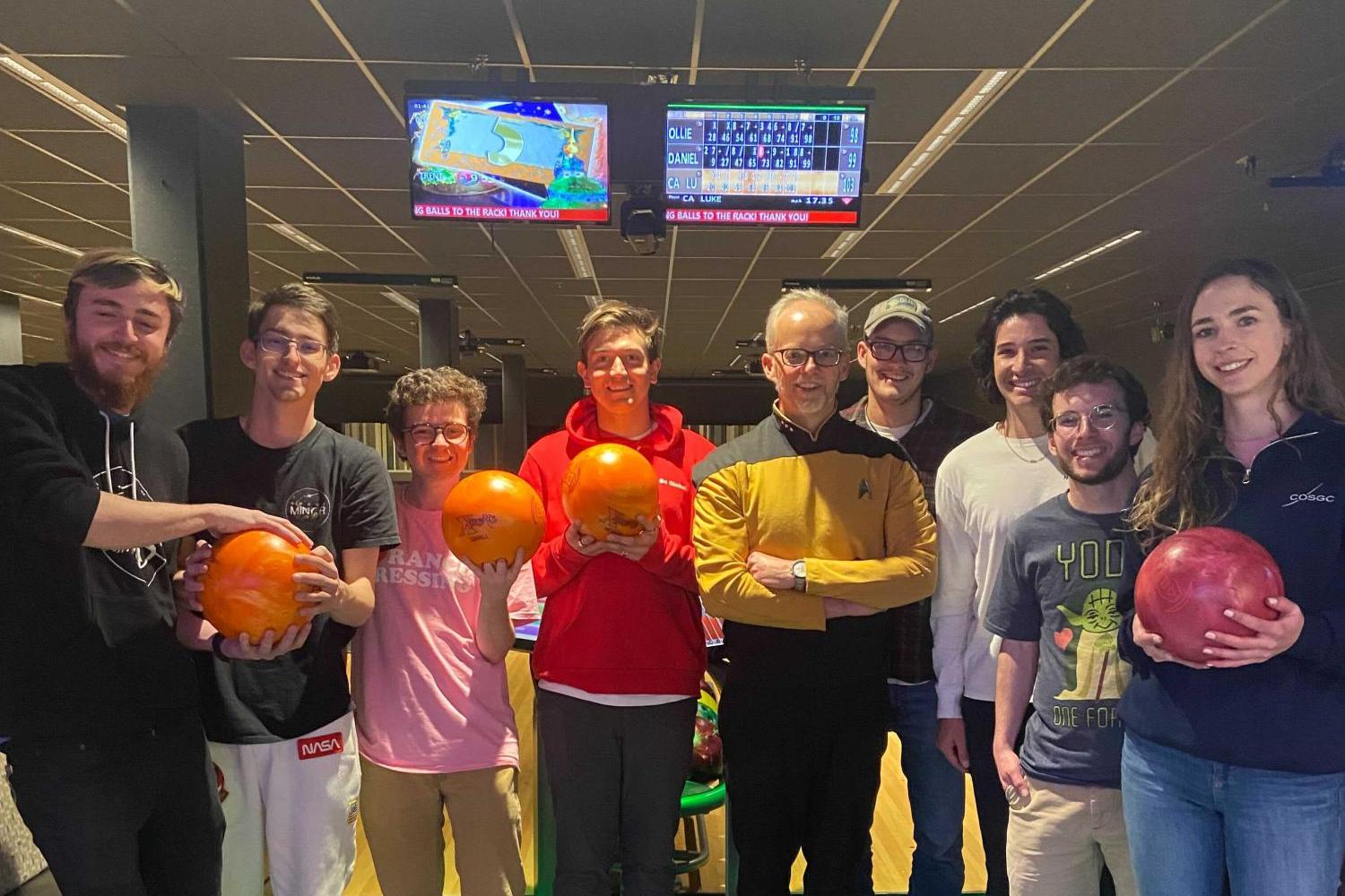 Bowling Night with Chris