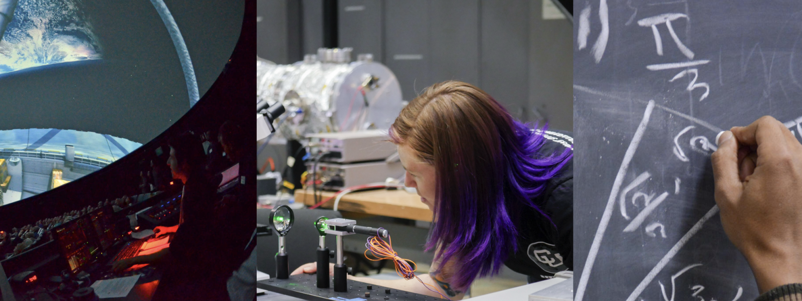 Researchers in astronomy, physics, and math