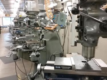 Instruments in the Physics Trades Teaching Lab