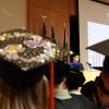 Students with graduation caps