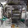 Chip Bollendonk and Norm Perish work with the Interstellar Dust Experiment