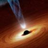 Artist's rendering of a supermassive black hole. Image credit: NASA/JPL Cal-Tech