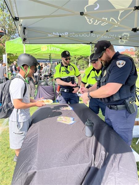 Police officers at Bike Fest