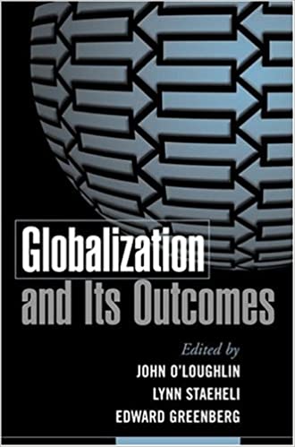 Globalization and Its Outcomes Cover 