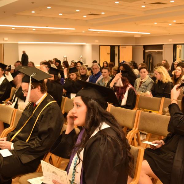Graduates Sitting