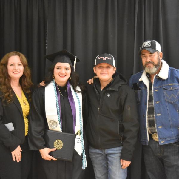 Graduate with Family