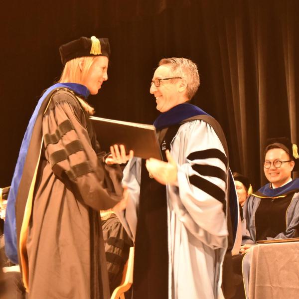 PhD Hooding 6