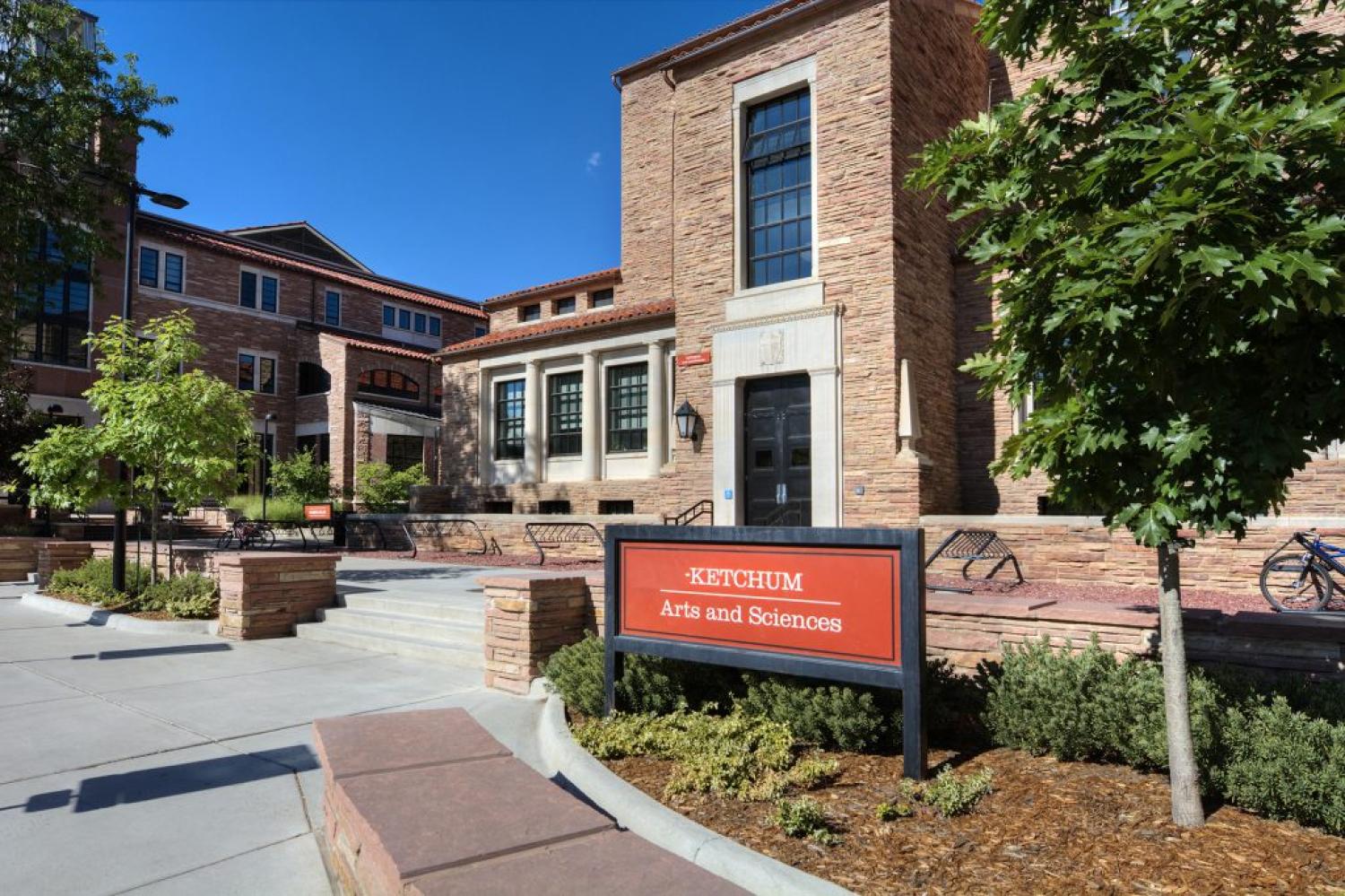Picture of Ketchum building with sign.