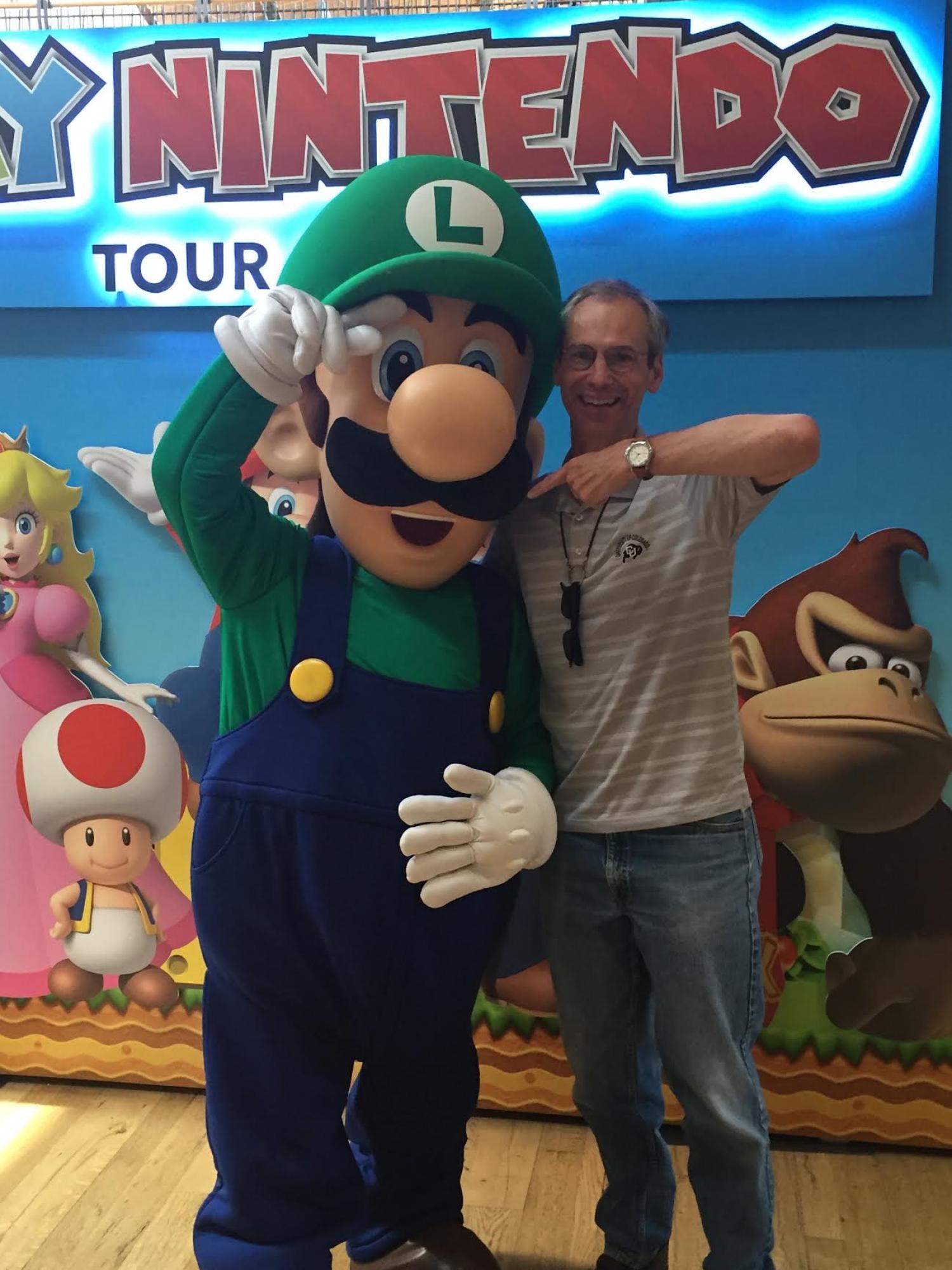 David at nintendo tour