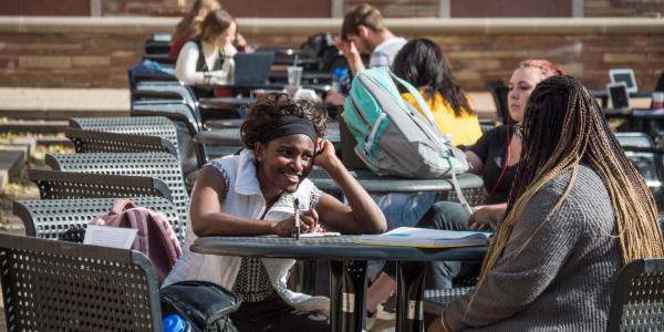 Students Sitting at UMC