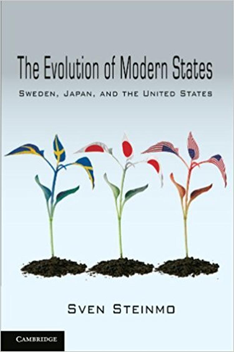 The Evolution of Modern States: Sweden, Japan, and the United States book cover