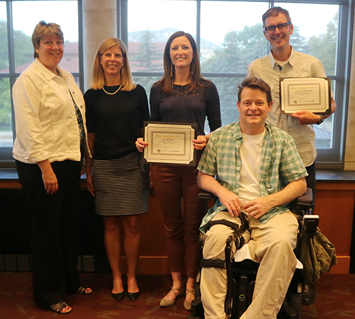 CU Boulder awardees at National Postdoc Appreciation Week