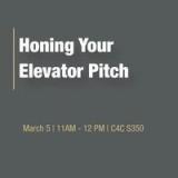 Career Services logo for elevator pitch workshop