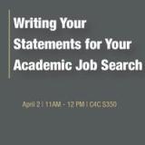 Writing Your Academic Statements flyer