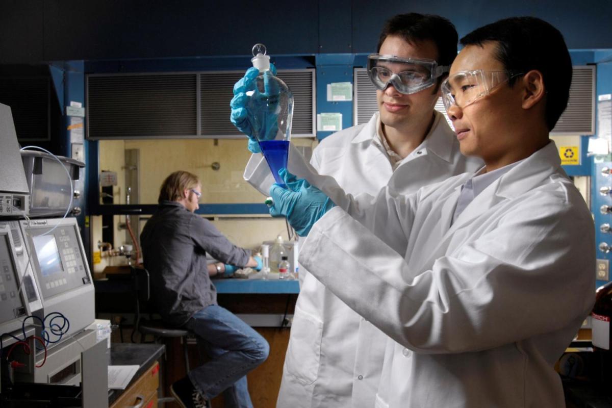 Mentor in lab