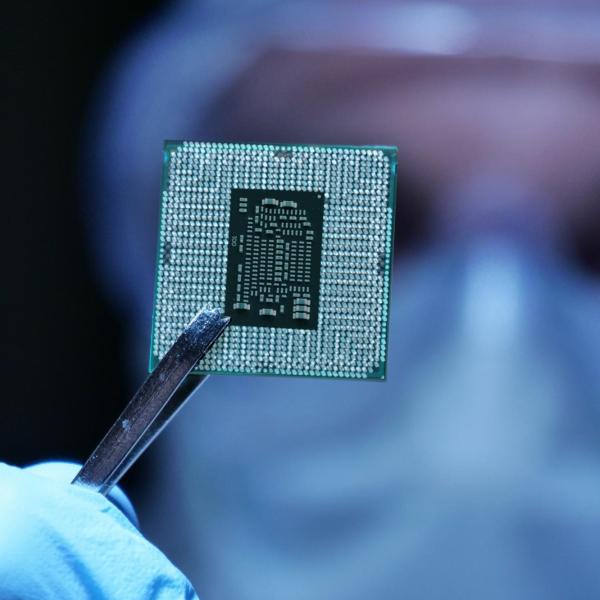 A biomedica chip ready for implant by a doctor