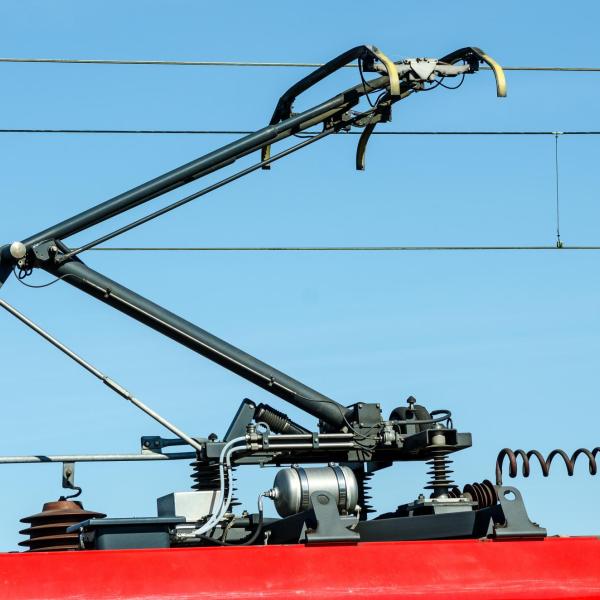 The electric connection for a train