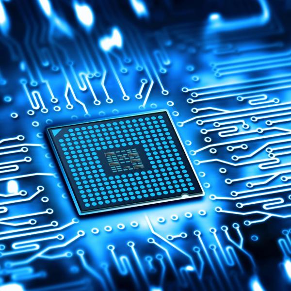 An electronic chip