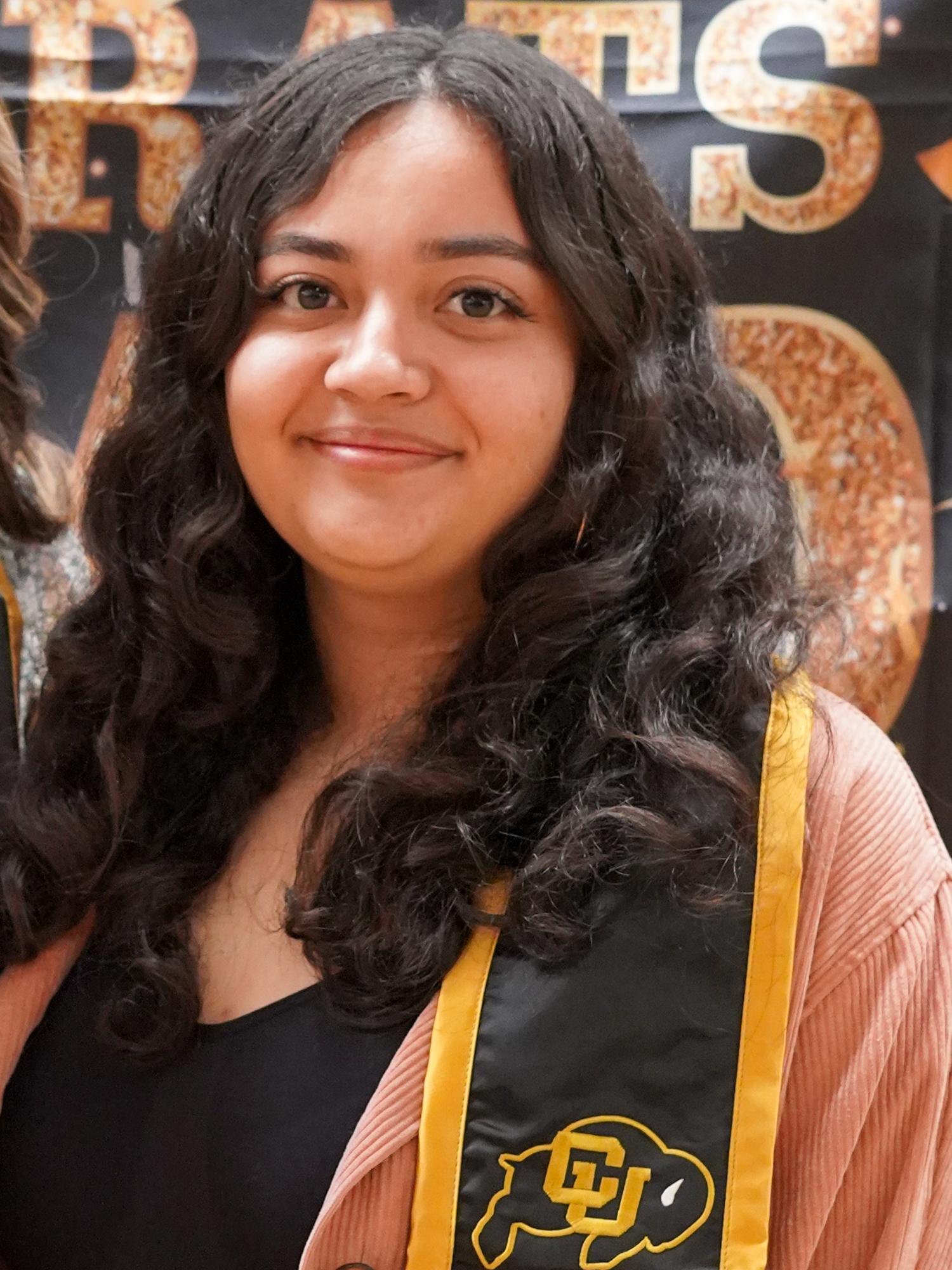 Yamileth at the Precollege Bridge Program ceremony for our PCDP students graduating with their bachelor's degrees