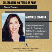Marybell Trujillo, PCDP alumni