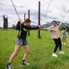 Summer Bridge students at the CU Boulder challenge course